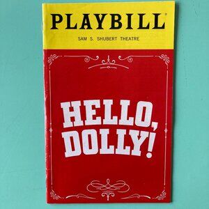 Bernadette Peters & Victor Garber Playbill Hello, Dolly! Kate Baldwin July 2018